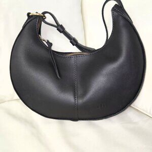 Portland Leather Nora Shoulder Bag – Black (NEW)